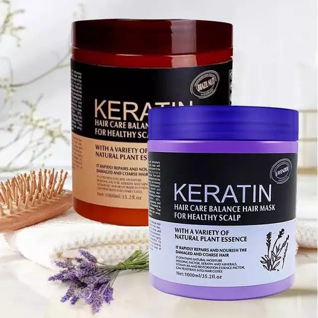Lavender/Brazil Nut Essence Keratin Mask 500ml/1000ml